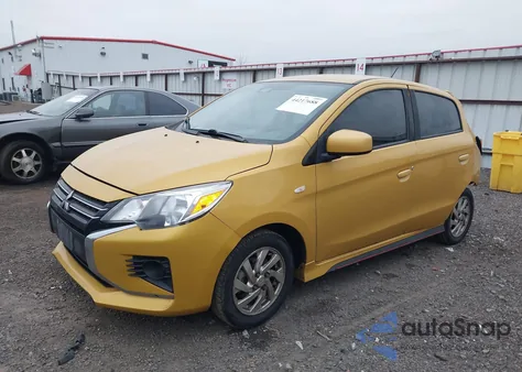 2021 Mitsubishi Mirage Carbonite Edition/Es/Le from USA, damaged, VIN ML32AUHJ5MH008454